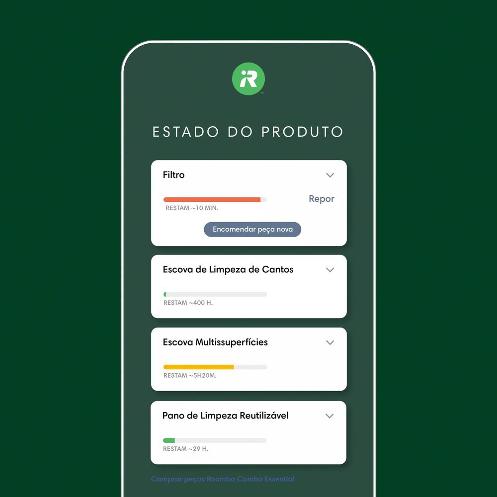 iRobot Home, a aplica&ccedil;&atilde;o m&oacute;vel para monitoriza&ccedil;&atilde;o do estado do robot
